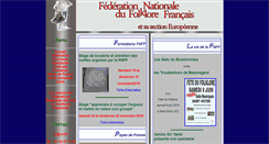 Desktop Screenshot of folklorefrancais.com